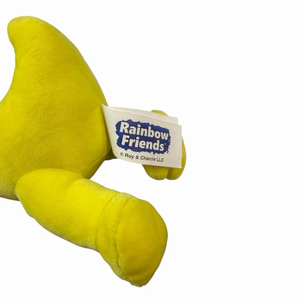 Rainbow Friends 9 inch Yellow Holding Blue Roy &‎ Charcle Phatmojo Plush